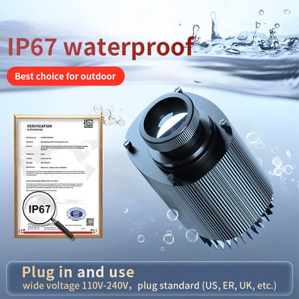 GOBOHUB 50W Rotating Gobo Projector For Bar Decoration