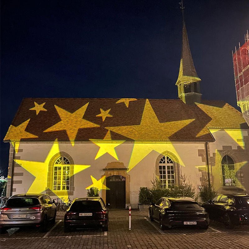300Watt Gobo Projector with Logo: Unmatched Brightness for Nighttime Branding - Gobohub
