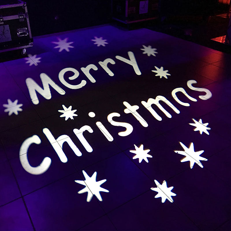 Multi-Themed Holiday Gobo Light: Halloween/Thanksgiving/Christmas for Party Ambience