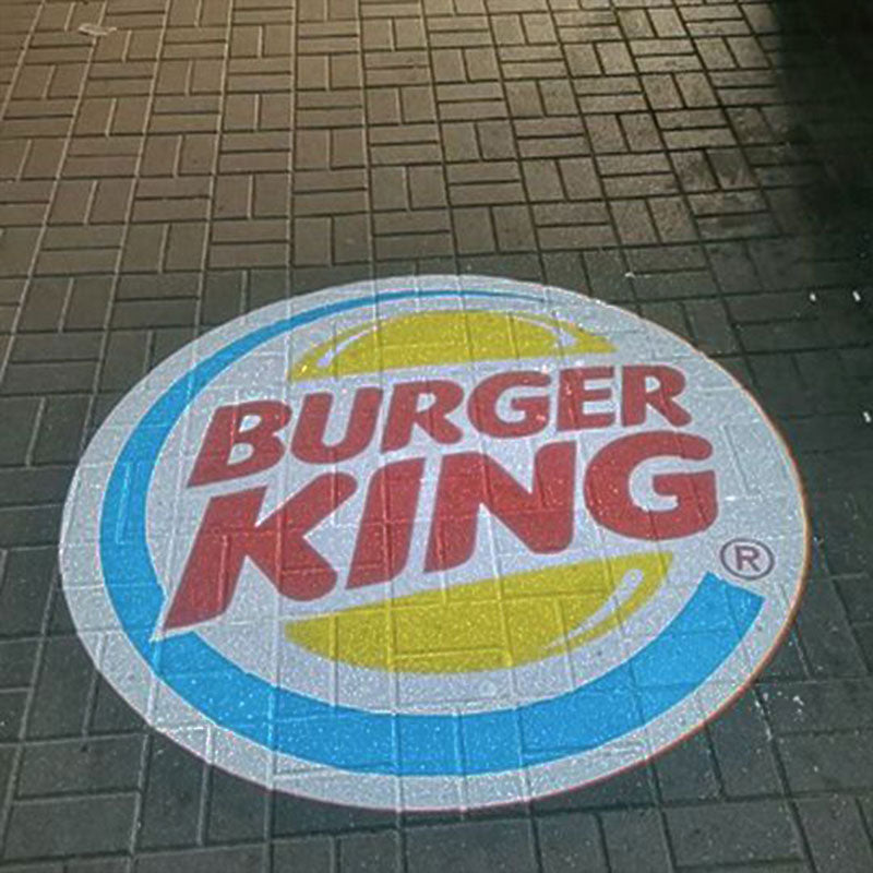 Outdoor Gobo Light: Custom Logo Projection for Commercial Branding
