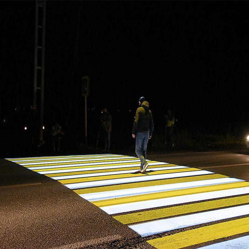 Bright Weatherproof Traffic Zebra Line Projection Lamp - Boost Pedestrian Safety - Gobohub