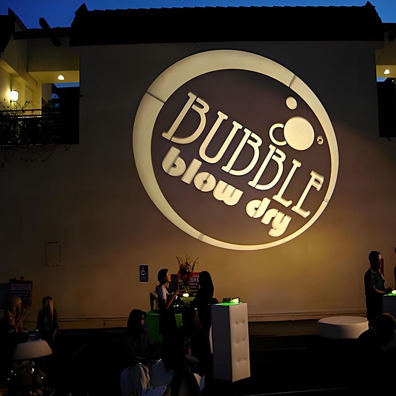 Brooklyn Music Kitchen Boosts Foot Traffic with Gobohub’s 110W Outdoor Gobo Projector - Gobohub