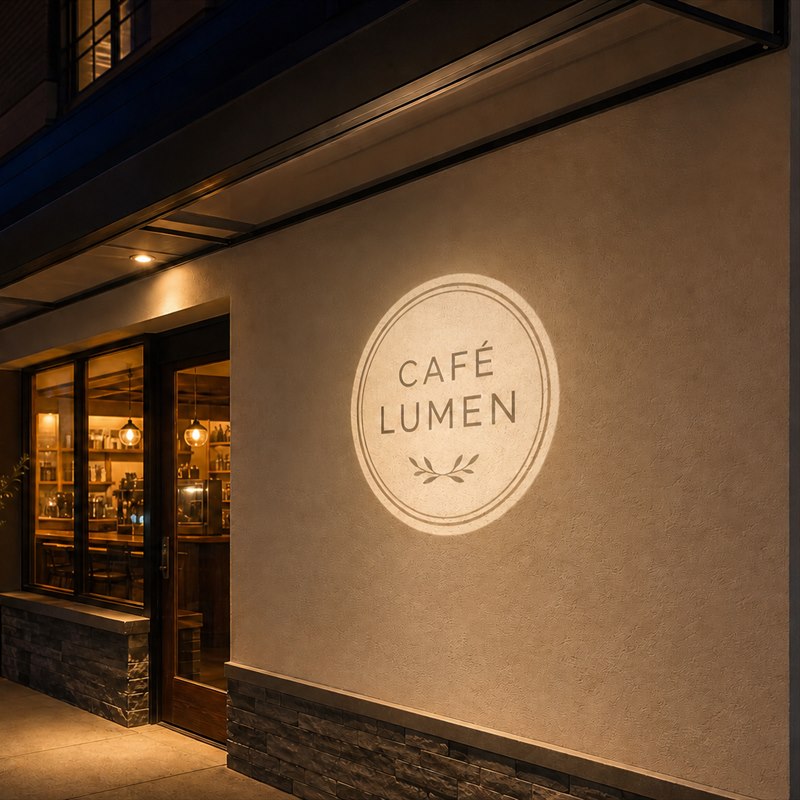 Outdoor Logo Projector for Storefront Signs: Setup, Distance, and Cost