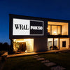 “Glowing Logos, Glowing Foot Traffic”: How Gobohub’s 300W Projector Transformed a NC Media Studio’s Nighttime Identity - Gobohub