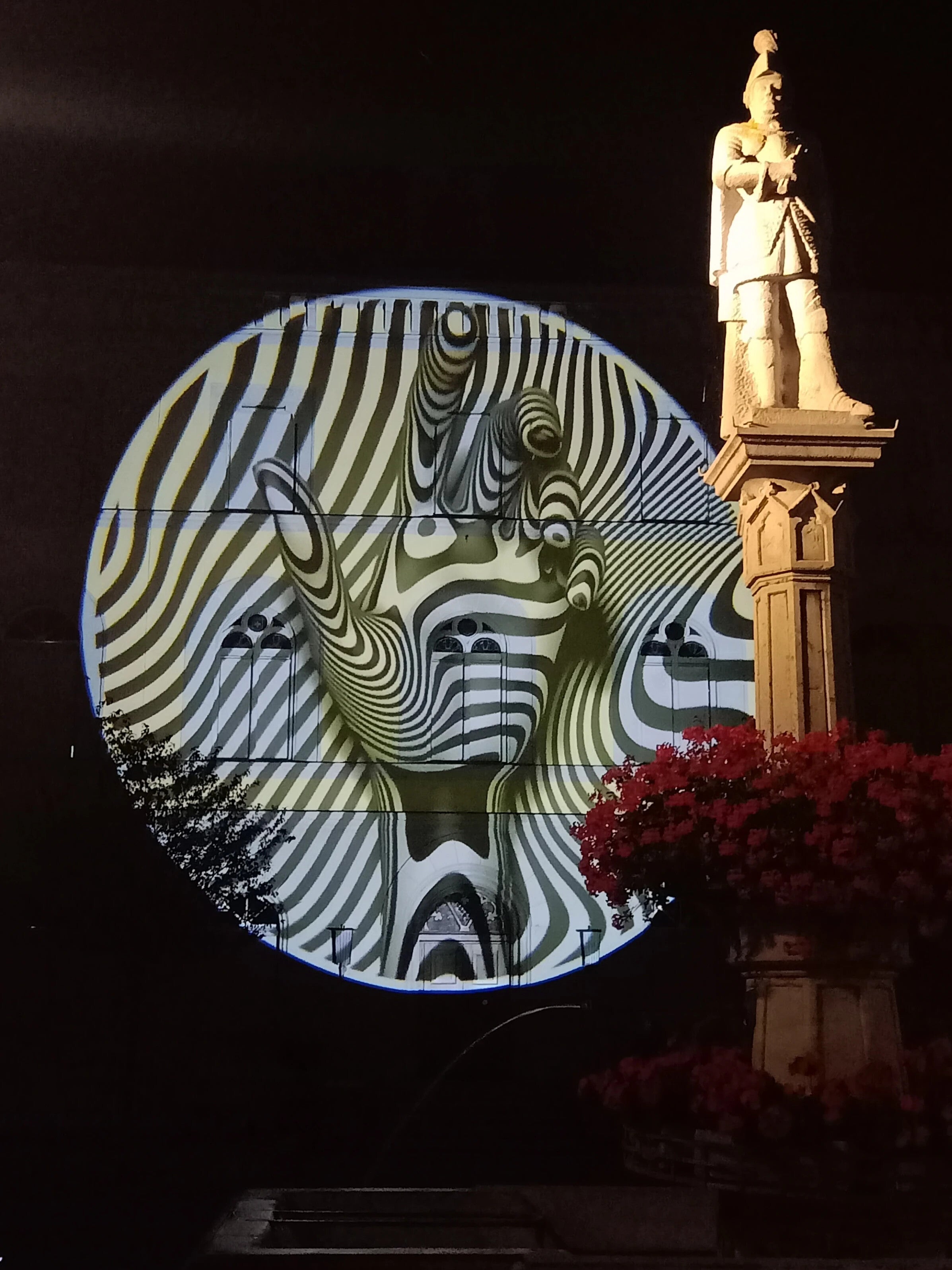 The Magic of Outdoor Advertising Projection Lights