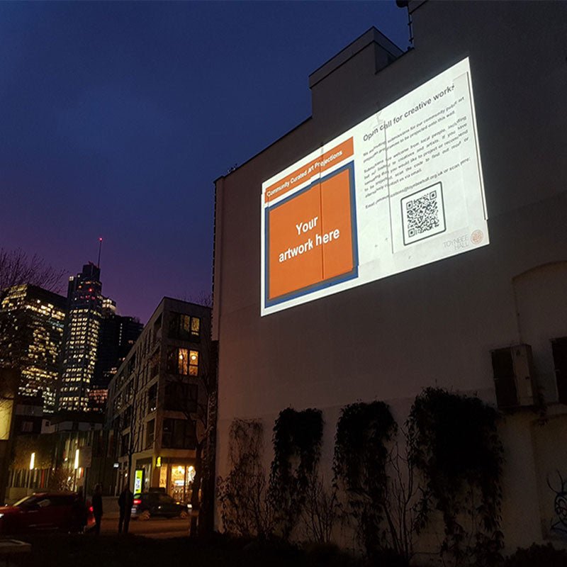 High-Power Outdoor Gobo Projectors: IP65 + Remote Control – High-Def Custom Logo Projections for Outdoor Advertising - Gobohub