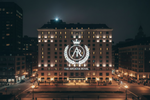 Case Study: Hotel Building Projection with High-Power Gobo Projectors