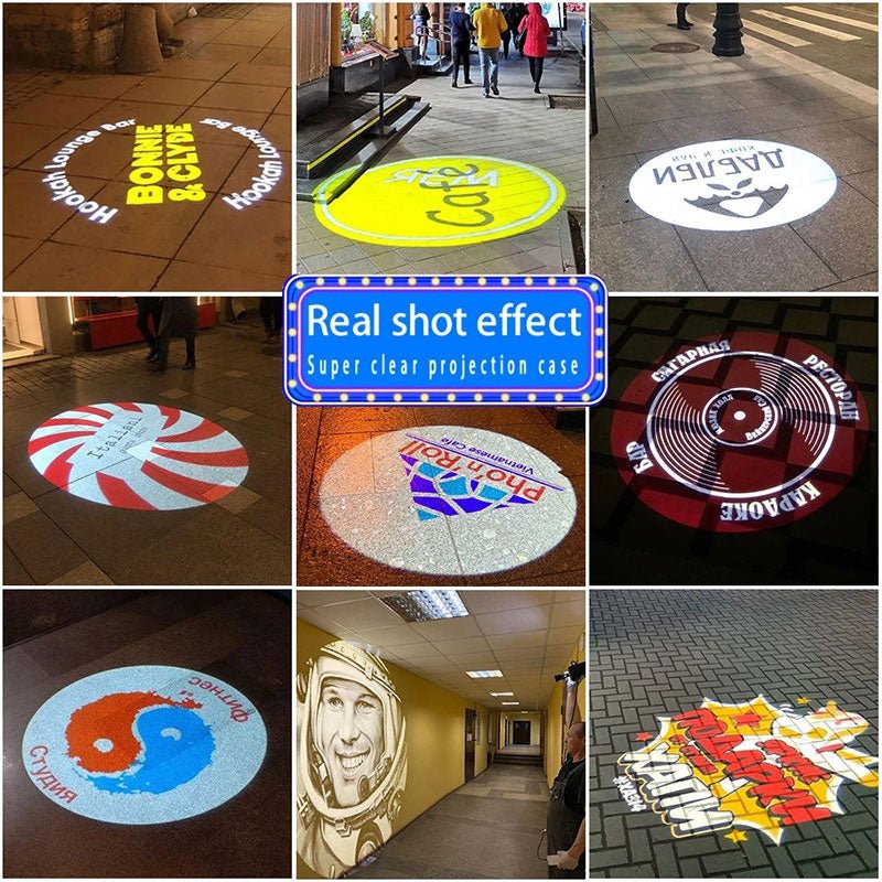 How to Use a Portable Logo Projector for Store Events – Sales, Holidays &amp; Product Launches - Gobohub