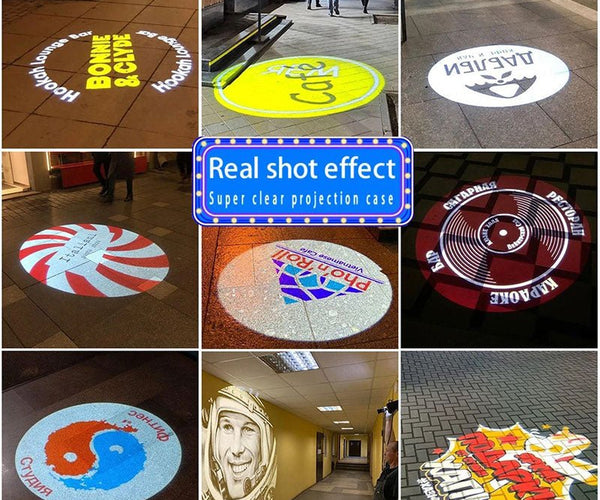 How to Use a Portable Logo Projector for Store Events – Sales, Holiday ...