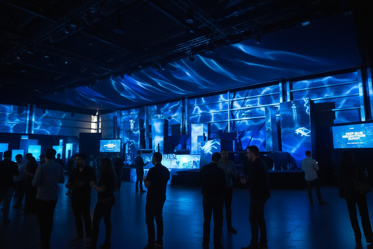 How a U.S. Event Organizer Transformed His Venue with a Dynamic Water Ripple Projector