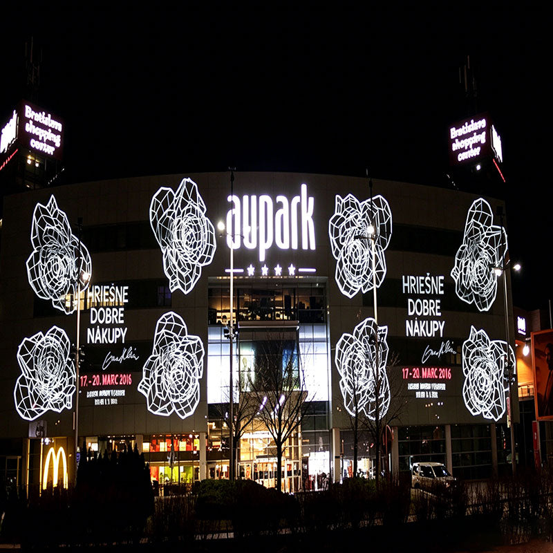 Commercial Brand Upgrade with Gobohub 200W LED Gobo Projector