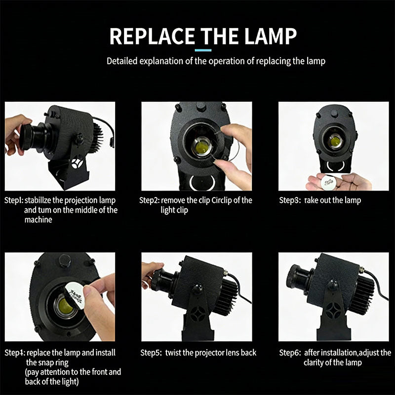 What’s the Easiest Way to Replace Custom Gobo Slides?