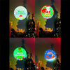 Thaddeus Buckley’s Christmas Pop-Up Glows with Gobohub’s 100W 4-Logo Gobo Projector - Gobohub