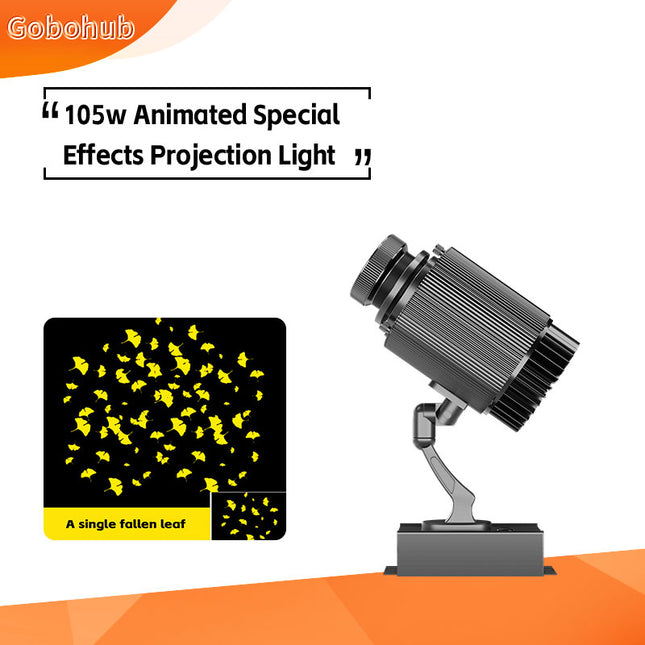 GOBOHUB 105w Outdoot Indoor Animated Special Effects Projection Light