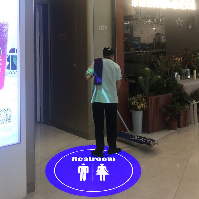 GOBOHUB 100W Indoor Outdoor Guide Sign Gobo Projector