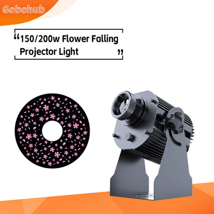 GOBOHUB 150w/200w Flower Falling Projector Light