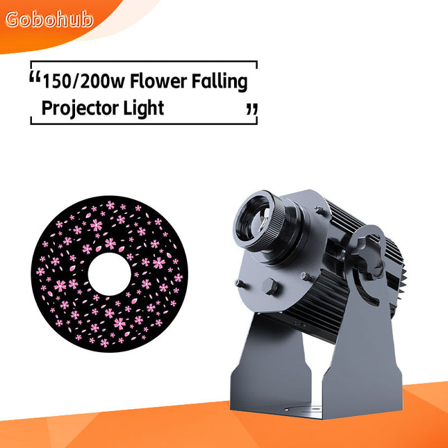 GOBOHUB 150w/200w Flower Falling Projector Light