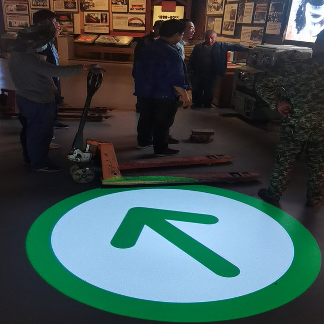 100w Arrow Mark Sign Logo Projector