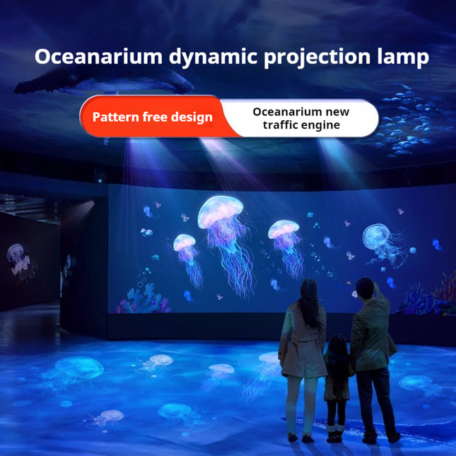 GOBOHUB 85w Indoor Outdoor Dynamic Jellyfish Drift Projector Light