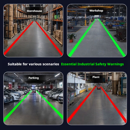 30w Single-Line Industrial Laser Projector - Infrared Safety Warning Sign Light for Factory Workshop Indication