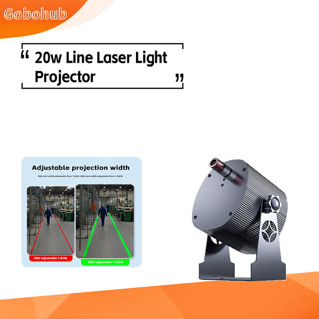 20w Line Laser Light-Industrial Alignment Laser for Factory/Workshop Effect Display