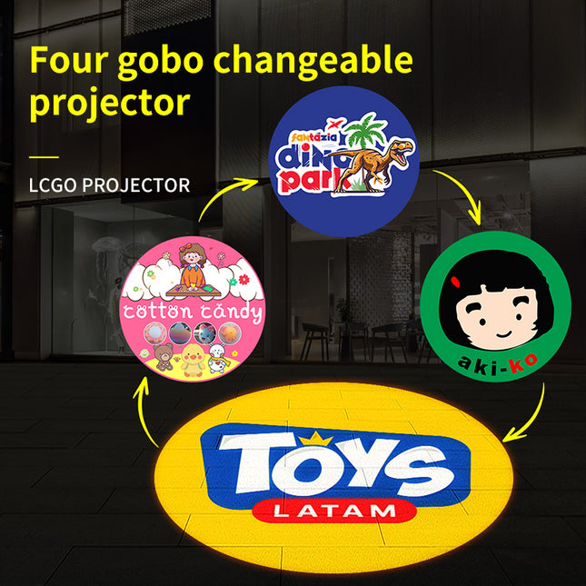 200W FOUR-IMAGE GOBO PROJECTOR