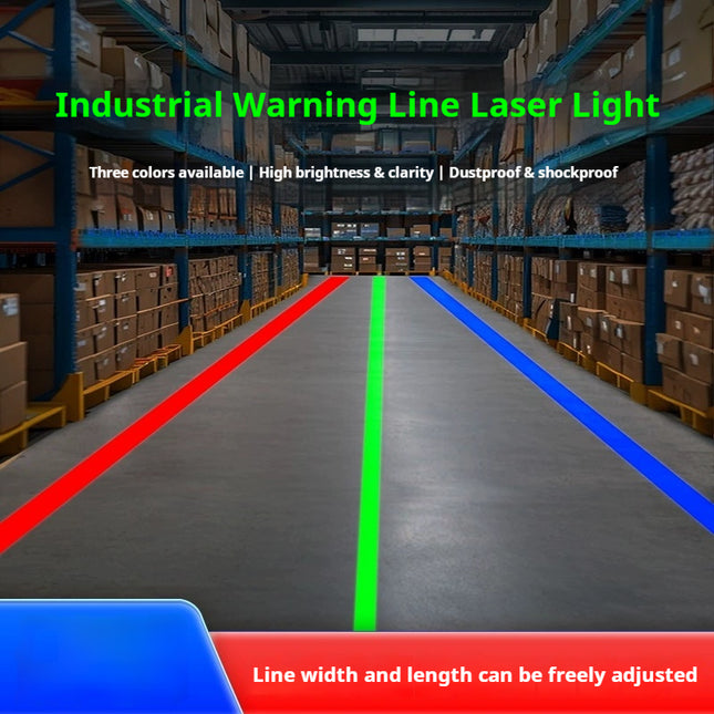 30w Single-Line Industrial Laser Projector - Infrared Safety Warning Sign Light for Factory Workshop Indication