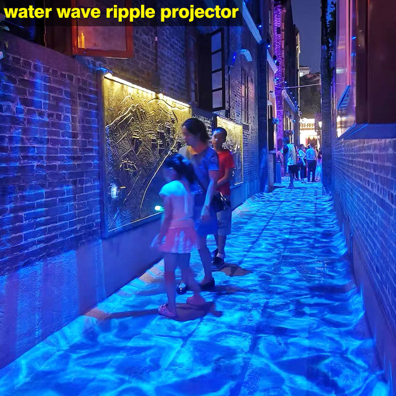 105w Outdoor waterproof Water Ripple Effect Light Projector Water Wave ...