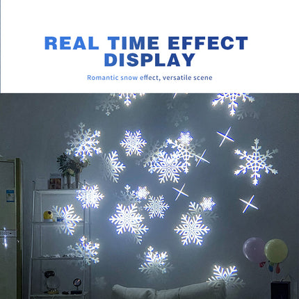 GOBOHUB 160w Snowflake Falling Projector Light Falling Effect Display