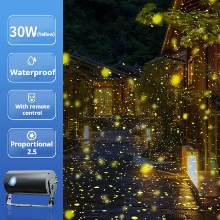 30W LED Firefly Projector Light Indoor Outdoor Use Dynamic Firefly Projection for Bedroom Patio Holiday Decor