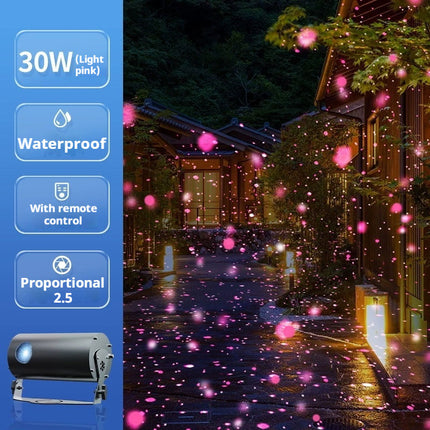 30W LED Firefly Projector Light Indoor Outdoor Use Dynamic Firefly Projection for Bedroom Patio Holiday Decor