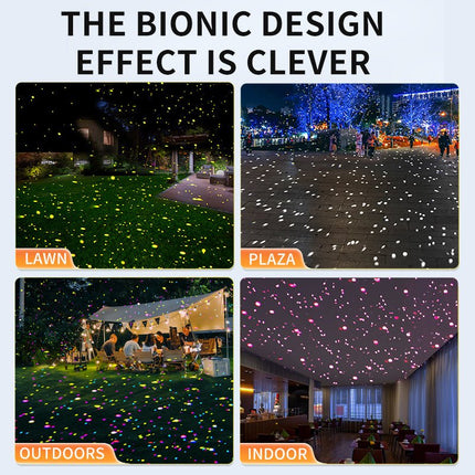 30W LED Firefly Projector Light Indoor Outdoor Use Dynamic Firefly Projection for Bedroom Patio Holiday Decor - Gobohub