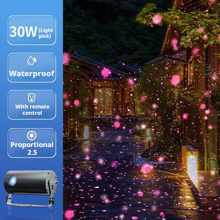 30W LED Firefly Projector Light Indoor Outdoor Use Dynamic Firefly Projection for Bedroom Patio Holiday Decor - Gobohub
