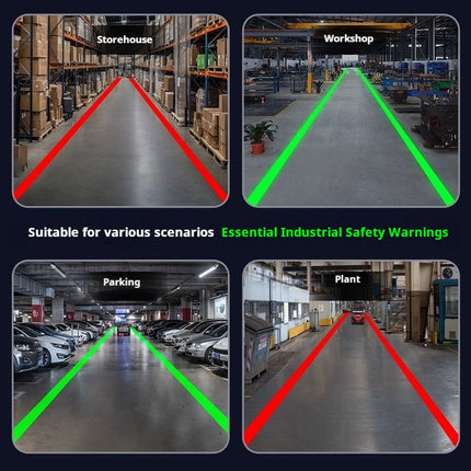 30w Single - Line Industrial Laser Projector - Infrared Safety Warning Sign Light for Factory Workshop Indication - Gobohub