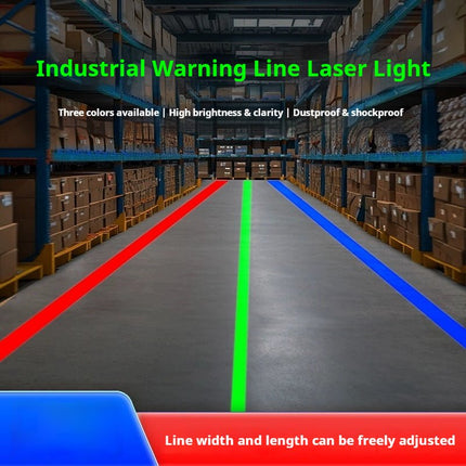 30w Single - Line Industrial Laser Projector - Infrared Safety Warning Sign Light for Factory Workshop Indication - Gobohub