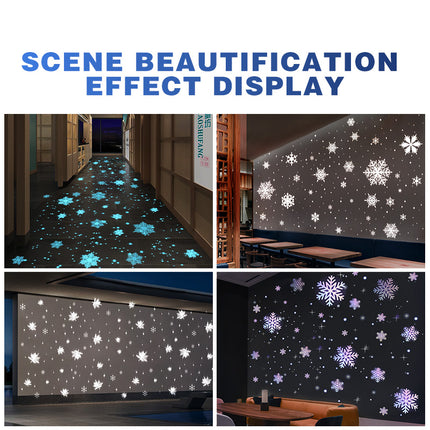GOBOHUB 160w Snowflake Falling Projector Light Falling Effect Display