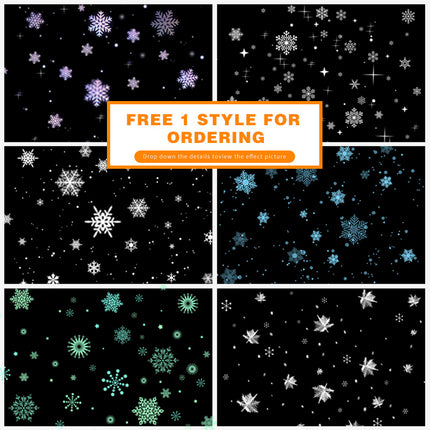 GOBOHUB 55w/85w/105w Snowflake Falling Projector Light