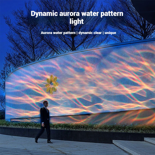 GOBOHUB 30w Dynamic Aurora Light Water Ripple Projector