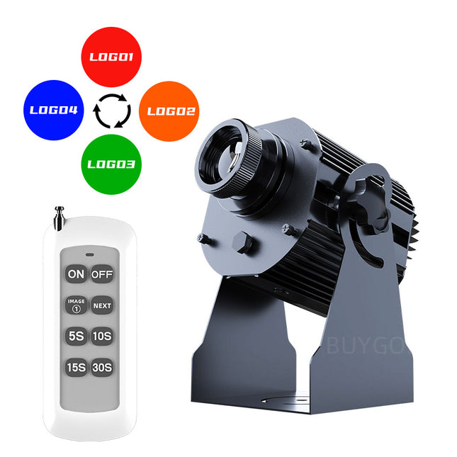 100W  Four Logos Switching Gobo Projector