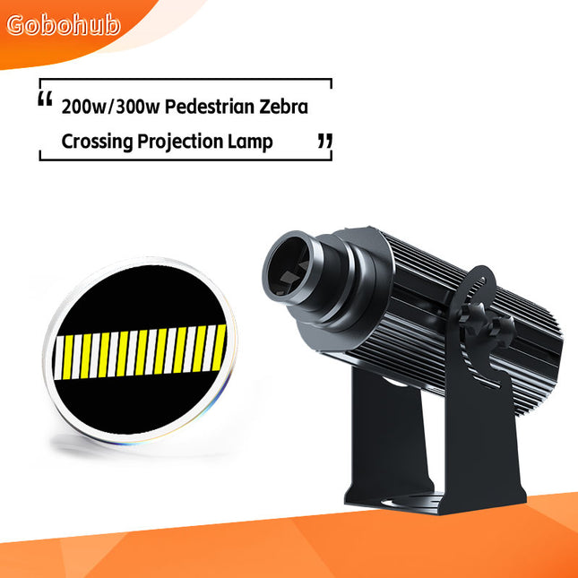 GOBOHUB 200W/300W Pedestrian Zebra Crossing Projection Lamp