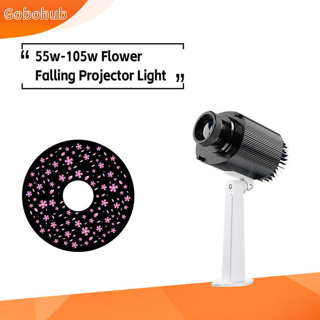 GOBOHUB 55w/85w/105w Flower Falling Projector Light