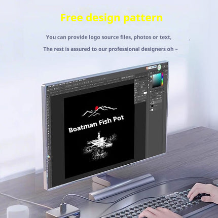 GOBOHUB 60w Two Effects Water Ripple Special Effects Fish Projector Light