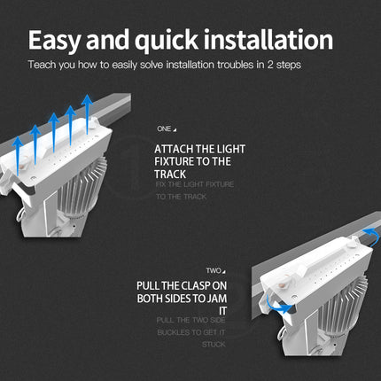 GOBOHUB 25W/35W/55W Track Gobo Effect Projection Light