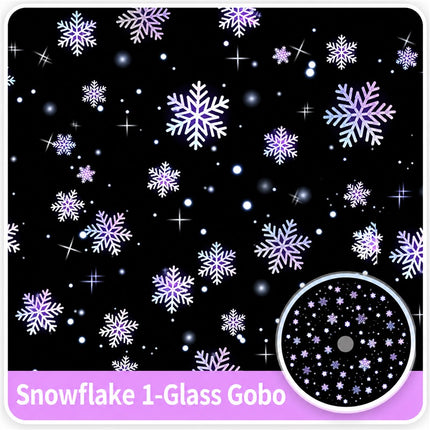 GOBOHUB 55w/85w/105w Snowflake Falling Projector Light