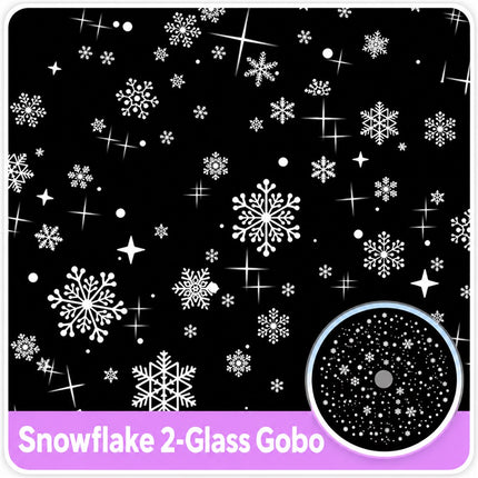 GOBOHUB 55w/85w/105w Snowflake Falling Projector Light