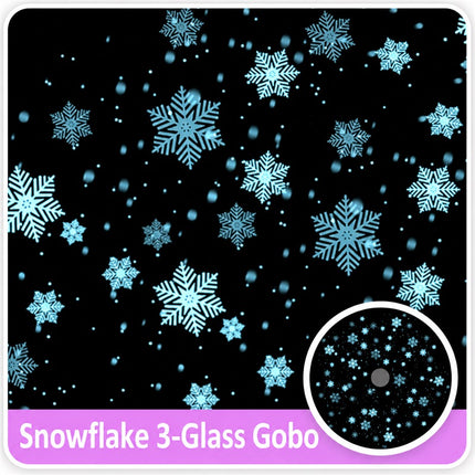 GOBOHUB 55w/85w/105w Snowflake Falling Projector Light