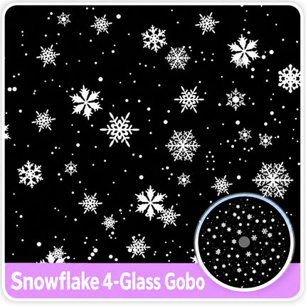 GOBOHUB 55w/85w/105w Snowflake Falling Projector Light