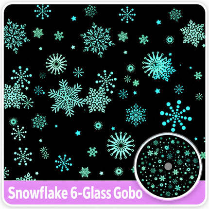 GOBOHUB 55w/85w/105w Snowflake Falling Projector Light