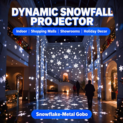 GOBOHUB 55w/85w/105w Snowflake Falling Projector Light