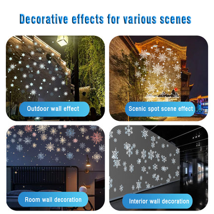 GOBOHUB 55w/85w/105w Snowflake Falling Projector Light